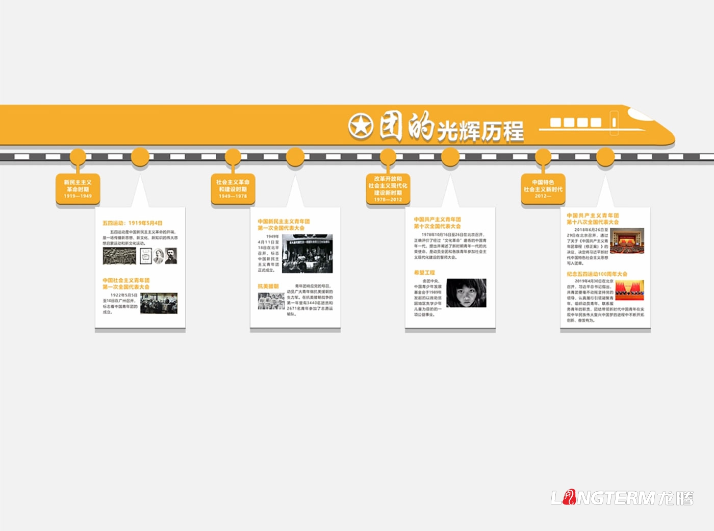 成都市金牛區(qū)團委機關文化墻打造_團委辦公室文化氛圍設計及制作